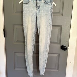 Candie's Blue Skinny Jeans Light Wash Casual